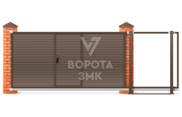 Откатные ворота Херман 3500×2500 ЗМК-6935