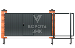 Откатные ворота 12000×2200 12 метров ЗМК-8263