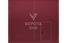 Противопожарные ворота 3000×3000 ЗМК-4751